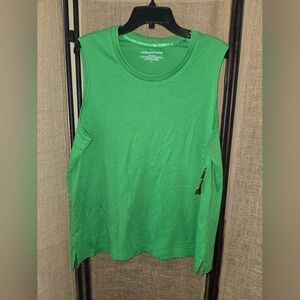 NWT Women's Westbound Woman Green Sleeveless Top Size 2X